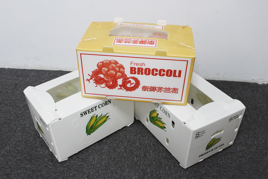 出口果蔬箱，多色印刷